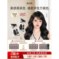 H5 Black Brown Hair Dye Cream 2026 Popular Linen Gray Brown Hair Dye Plant Pure White Official Flags