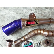 ❒ ▌ ❁ ♟ ◑ DAENG SAI4 OPEN PIPE WITH SILENCER FOR RAIDER 150 CARB
