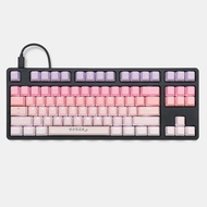 Taihao Sakura Michi Keycap PBT Doubleshots Keycap OEM Profile for mechanical keyboard gradient For M