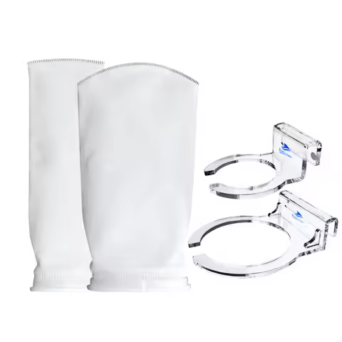 9.5/16cm Inner Fish Tank Water Sump Filters Bag Bracket Support Frame Aquarium Seawater Filter Sock 
