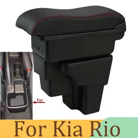 For KIA RIO Armrest Box For KIA STONIC KIA Rio lx Cerato Car Armrest Retrofit part Storage Box Car a