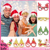 【Babyzoom】Merry Christmas Glasses Frames Costume Eyeglasses Without Lenses For Kids Party Gift