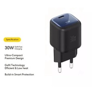 KIIP Travel Adapter 30W KiiP T30W PD Charger Adapter 30w GaN Charger Head 30 Watt Fast Charging