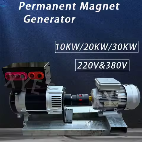 220V 380V Permanent Magnet Generator 50KW 80KW 100KW Free Energy Alternators High Power Generator Se