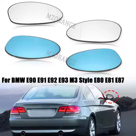 Side Mirror For BMW E90 E85 Heating Glass for BMW E92 E91 E93 E82 E88 E86 Rearview Mirror Lens door 