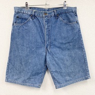 BIG JOHN 牛仔短褲/半褲，靛藍色，W38 碼，古著。