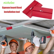 NICKOLAS 2pcs Ceiling Positioning Plate, Sloped Ceiling Plasterboard Fixing Board, Disassembly Posit