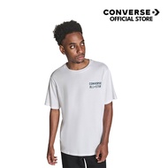 CONVERSE เสื้อยืด RETRO CHUCK TEE WHITE ผู้ชาย 132T810BM_H5WTXX