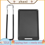 Zhenl Camping BBQ Grill Pan Mini  Fry Portable with Handle for Home Outdoor