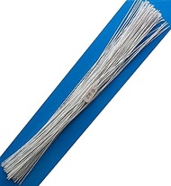 28 Gauge White Cotton Covered Floral Wire - 100 feet (100 Wires) per Bundle (30.5m) in 12 inch (30.5