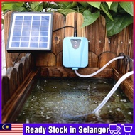 Solar Power Oxygenator Water Oxygen Pump Pond Aerator Aquarium Fish Airpump Pam Oksigen Ikan