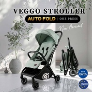 Sweet Cherry  Auto-Fold Lightweight Compact 0-22kg Baby Stroller T18 Veggo Stroller LazMallSweet Che