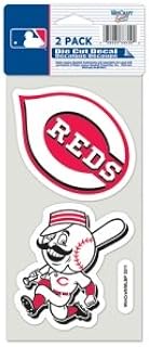 Cincinnati Reds Set of 2 Die Cut Decals