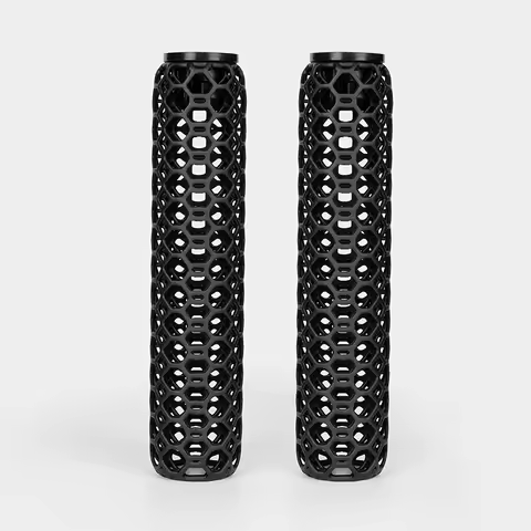 ESLNF 33.5g Light Weight Bicycle Grips Anti-Slip Shock Absorption 3D Honeycomb Handlebar Grip Waterp