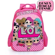 Children's School Backpack (TK-SD) - SKY6658 - FROZEN TAYO LOL Car SPIDERMAN Children's Bag