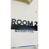 [CUSTOM Acrylic] Label Pintu Custom Exclusive Gaya Hotel homestay Guest House Estetik