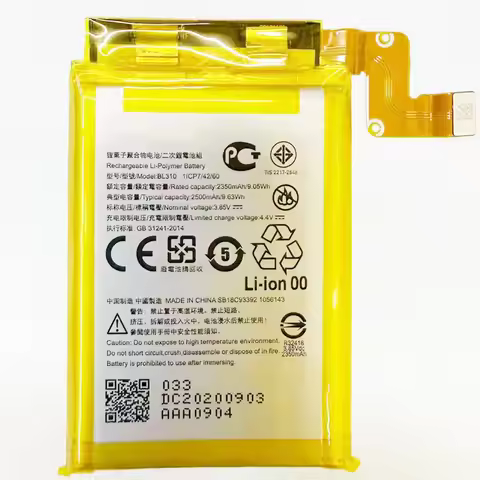 3​.85V 5000mAh BL310+BL312 For Lenovo Legion Phone Pro/L79031 Battery
