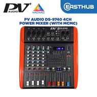 PV AUDIO 200W 4 CHANNEL POWER MIXER DS-9740
