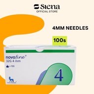 NovoFine Insulin Needles 4mm 32G 100s