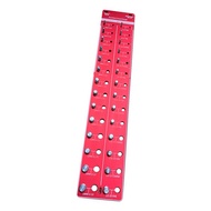 (UKYF) 28 Size Nut and Bolt , Bolt Size and Thread Gauge, Bolt and Nut Identifier Gauge, Bolt Gauge