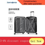 sg spot luggage Samsonite/Samsonite Official Flagship Store Same Trolley Case20Inch Boarding Luggage Suitcase DK7