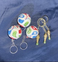 2026 世界盃 Worldcup Soccer Ball Keychains  足球 大力神盃 雷米金盃 Trophy Charms 杯 歐霸 歐聯 英超 西甲 鎖匙扣 紀念品