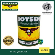 BOYSEN QDE BLACK ¼LITER