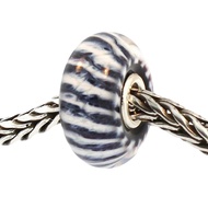 TROLLBEADS Authentic Glass 61317 Grey Wolf