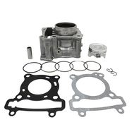 ชุดถังอะไหล่รถมอเตอร์ไซค์เหมาะสำหรับ Yamaha N Max Nmax 155 Aerox TRICITY R15 NVX 155cc 62กรวยมม. ชุด