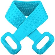 Inmorven Silicone Back Scrubber for Shower with Handles, 35.5 Inches/90 Cm Exfoliating Double-Sided 