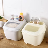 H0093 Rice Storage Box 10kg Anti-moisture Kitchen Food Organzier Bekas Beras