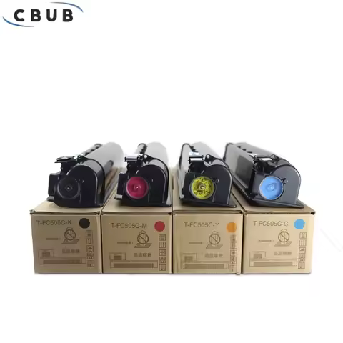 1Set/4PCS For Toshiba E-STUDIO 2000 2500 2505 3005 3505ac 4505 5005 TF-C505 Color Toner Cartridge Ne