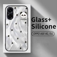HP Softcase Glossy Glasshp For OPPO A6X - OPPO A6X 4G-5G - OPPO A6X 4G Case - OPPO A6X 5G - OPPO A6X