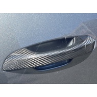 ((Installable In Taiwan) Suitable For Audi A6 C8 S6 RS6 Q6 e-tron/Q8 RS Q8 Dry Carbon Fiber Door Han