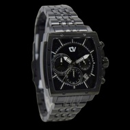 JAM TANGAN PRIA CHRISTVERRA 70116 / CV 70116G-16 BLK TERMURAH