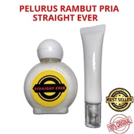 Bonus Pelurus Rambut Pria Permanent Tanpa Catok - Straht Ever And
