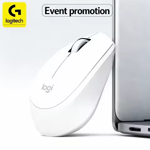 Logitech Compact 2.4G Wireless Silent Mouse M330 Ergonomic Plug and Play for Desktop Computer PC Opt