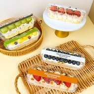 50PCS 280ML Bekas Tiramisu 280ml Transparent Oval cake box / Pudding box / Mousse Box / Kotak Bekas 