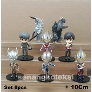 Muscle Ultraman three Zero Figure Set 6pcs