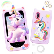 Kids Interactive Entertainment Gadget Touch Display Design, Dual Camera Shooting Mode, Multiple Earl