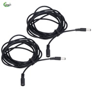 PEARL 2 Pcs  Extension Cable, 9.8FT 24 AWG DC Power Extension Cable, Universal 2A Current Max DC12V 