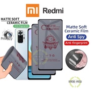 Matte Spy Redmi K20 K20 Pro K30 K30 Pro K30 Pro Zoom K40 K40 Gaming K40 Pro K40 Pro+ Anti-Shatter