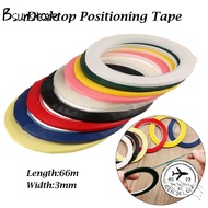 BSUNSTORE 1 Pcs Marking Tape Adhesive  Office Supplies 5S No Trace Drawing Grid