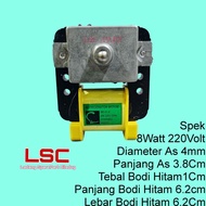 Samsung Refrigerator Fan Motor as 4mm Refrigerator Fan 4 mm 8Watt AC 220VOLT