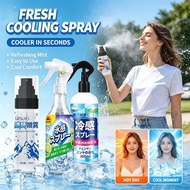 Cooling Spray Instant Cooling Refreshing Summer Student Military Cold Mist Ice Relief Heat U8N4