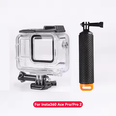 Dive Case for Insta 360 Ace Pro 2 / ACE Pro Waterproof Housing Protective Cover Underwater 60M Dive 