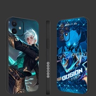 Samsung A7 2018 A13 Lie A01 A3 M01 Core ML Gusion Skin Mobile Legends Hero MLBB EVX04 Soft Phone Cas