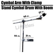 Cymbal Arm With Clamp Boom Cymbal Boom Arm/ Cymbal Boom Arm Clamp