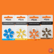 (ORIGINAL)OTICON Hearing Aid Batteries 312/13/10/675