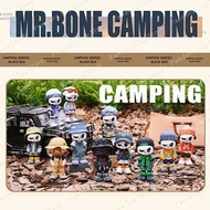 Mr.Bone Camping ตัวใหญ่เบิ้มๆ 150% เลือกตัวได้ พร้อมส่ง🇹🇭(ของแท้100%) เช็คการ์ด ไม่แกะตัว อยู่ในซอง